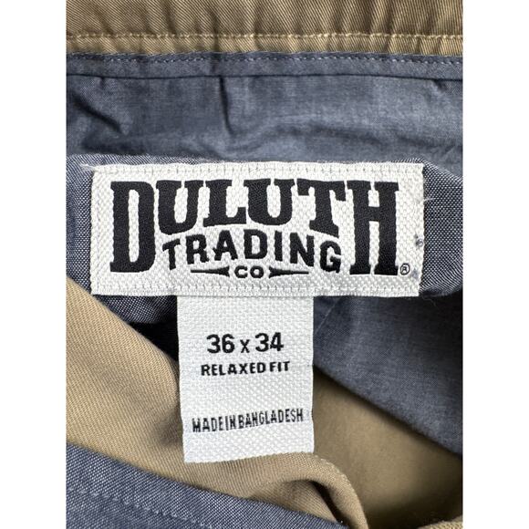 Duluth Men’s DuluthFlex Ballroom Relaxed Fit Pleated Khakis 36 x 34 - Picture 6 of 7